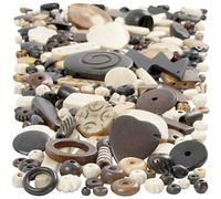 KNOCHENPERLEN-MIX GROESSE 5-30