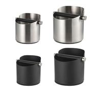 knock box, Contenitore for caffè resistente, accessori for caffè, stile barista, contenitore for caffè espresso, for ufficio, accessori for macchine da caffè espresso,for Coffee Grinding(Black L)