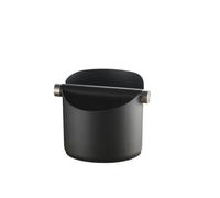 knock box, Contenitore for caffè resistente, stile barista, for caffè espresso, accessori for macchine da cucina e ufficio.,for Coffee Grinding(Black S)