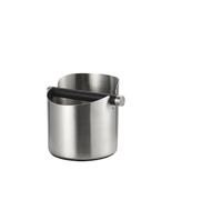 knock box, Contenitore for caffè resistente, stile barista, for caffè espresso, accessori for macchine da cucina e ufficio.,for Coffee Grinding(Silver S)