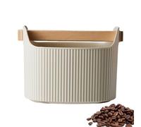 Knock Box - Non Slip Coffee Bin, Coffee Bucket Dump Container | 1300ml Grind Waste Bucket, Removable Countertop Tool, Durable Accessory for Brewing Stations, Home Office
