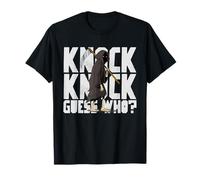Knock Knock Guess Who (Joke) - Divertente grafica sarcastica con citazione Maglietta