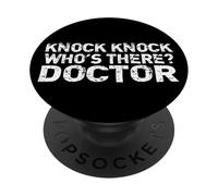 Knock Knock Who's There Doctor PopSockets PopGrip Adesivo