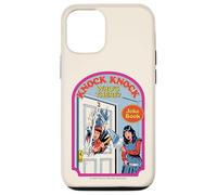 Knock Knock Who's There Sarcastic Retro Funny Adult Humor Custodia per iPhone 12/12 Pro