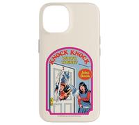 Knock Knock Who's There Sarcastic Retro Funny Adult Humor Custodia per iPhone 14