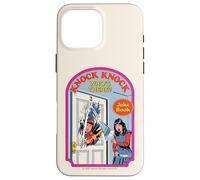 Knock Knock Who's There Sarcastic Retro Funny Adult Humor Custodia per iPhone 16 Pro Max