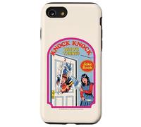 Knock Knock Who's There Sarcastic Retro Funny Adult Humor Custodia per iPhone SE (2020) / 7 / 8