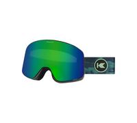 Knockaround - Maschera da sci - Slingshots Green Machine / Revo Caribbean Blue - Verde