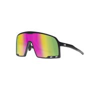 Knockaround - Occhiali da sole - Campeones Rainbow On Black / Rainbow in Silicone - Nero