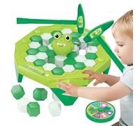 Knocking the iceicePounding Frog Save Knock iceBlock Toy Board Game for Use | Durable ABS Design System, Interactive Hammer Play Structure Feature, Reaction and Coordination Training Functi