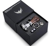 KNODOS Pressino caffè 58mm noce autolivellante | Molle di ricambio caricate a molla da 13,6 kg, base da 58,3 mm, 9,1 kg/11,3 kg/13,6 kg