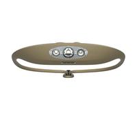 Knog Bandicoot - Lampada frontale ricaricabile a LED, 250 lm, per corsa, campeggio, attività all'aperto, lavoro notturno, 5 modalità di illuminazione, colore: verde oliva
