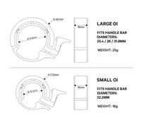Knog Campanello Da Bicicletta Oi Classic Large Cooper