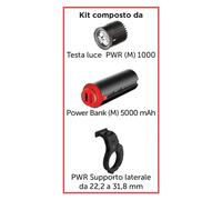 Knog Fanale Anteriore Pwr Trail Black