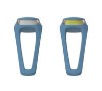 Knog Frog V3 Ricaricabile Nuovo Denim Blu Twinpack, Luce della Bicicletta Unisex