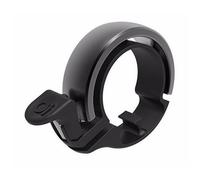 Knog Oi Bicicletta Bell Alluminio Grande 23.8mm - 31.8mm Nero