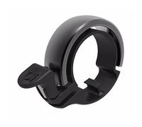Knog Oi Bicicletta Bell Alluminio Grande 23.8mm - 31.8mm Nero