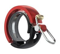 Knog Oi Luxe Campanello Bici Nero/Rosso Diametro L | 23,8-31,8mm 2021