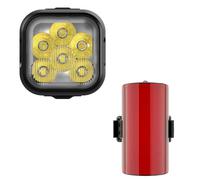 Knog Set Di Luci Blinder 1300 + Mid Cobber Black / Red