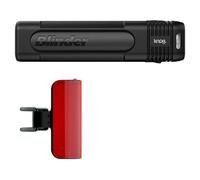 Knog Set Di Luci Blinder 900 + Mid Cobber Black / Red