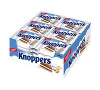 Knoppers (24 x 25 g) - Cialde ripiene con crema di latte e crema di nocciole