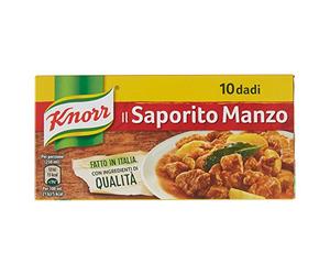 Knorr Dado Saporito - 12 confezioni da 10 cubetti [120 cubetti]