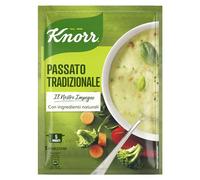 Knorr Passato di Verdure, Piatti Pronti Knorr con Ingredienti Naturali, Senza Coloranti e Senza Conservanti Aggiunti, Ricco e Fonte di Fibre, Vegano, 15 Confezioni da 750ml