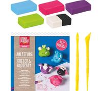 Knorr Prandell 4011643971738 212159103 - Kit bricolage Funny Animals, impastare e Cancellare