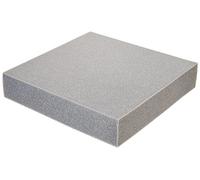 Knorr Prandell base imbottita per feltrare, 25 x 25 x 5 cm, colore: nero