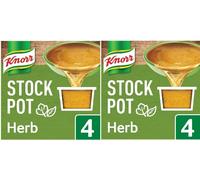 Knorr Stock Pentole Pollo,Beef,Lamb,Verdura,Biologico,Ricco Beef 4+8 Confezioni