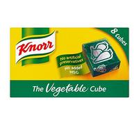 Knorr Vegetable Stock 8 Cubes - 80g - Pack of 4 (80g x 4) by Knorr