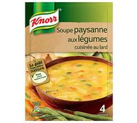 Knorr Zuppa di verdure da fattoria con pancetta, 97 g, per 4 persone, 6 pezzi
