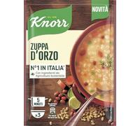 Knorr Zuppa D'Orzo, Piatti Pronti Knorr con Verdure da Agricoltura Sostenibile, Senza Coloranti, Senza Conservanti, Vegano, 105 g
