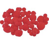 KnorrPrandell 2681047 Pompon, Diametro 8,14,20 mm, Rosso
