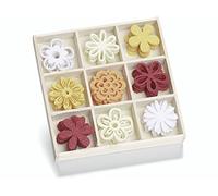 KnorrPrandell - Cofanetto in Legno da 22 mm con Ornamenti in Feltro, Multicolore