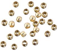 KnorrPrandell Gütermann 2230374 - Perline 2,5mm, Confezione da 30, Colore: Oro