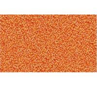 KnorrPrandell Gütermann 3104109 - Perle da Indiani, opache 2,5mm, Confezione da 17 Grammi, Colore: Arancio