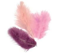 KnorrPrandell Gütermann 6619928 - Piume di marabu, 9cm, Confezione da 15, Colore: Viola