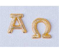 KnorrPrandell Gütermann 8306354 - Alfa e Omega 15x15mm, Confezione da 1coppia