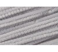 KnorrPrandell Gütermann 8476632 - Nastro Pieghevole ricoperto di Peluche, 50cm, Confezione da 10, Colore: Grigio