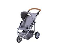 Knorrtoys 16532 - Passeggino per bambole Jogger Lio, colore: Marrone