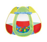 Knorrtoys 55323 - Boccale Bellox con 50 palline, tenda da gioco, multicolore