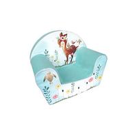 Knorrtoys 68352 - Poltrona per bambini "Fawn", in cotone, colore: Turchese