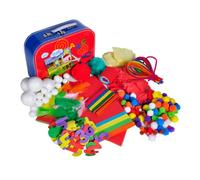 Knorrtoys F15411 - Valigetta Decoupage per Bambini, Set 300 Pz.