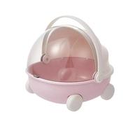 Knoruley Culla Porta Bambole Esclusiva In Cotone Modulo Sonno Scatola Porta Giocattoli Rosa