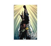 KNOTSS Anime All Might Poster decorativo su tela, poster da parete e stampa artistica moderna per camera da letto, 50 x 75 cm