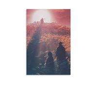 KNOTSS Anime Sekiro-shadows-die Poster decorativo su tela da parete e stampa artistica moderna per camera da letto, 30 x 45 cm