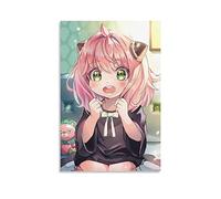 KNOTSS Anya Forger Spy X Family Anime Poster Quadro decorativo su tela Poster da parete e Art Print Modern Family Camera Decor Poster 30 x 45 cm