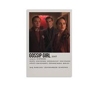 KNOTSS Gossip Girl Tvshow Poster decorativo su tela da parete e stampa artistica moderna per camera da letto, 40 x 60 cm