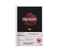 KNOTSS Poster decorativo da parete su tela, motivo: Chase Atlantic, 30 x 45 cm, moderno, per camera da letto, soggiorno